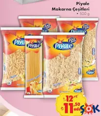 PİYALE MAKARNA ÇEŞİTLERİ 500 G PİYALE MAKARNA ÇEŞİTLERİ 500 G
